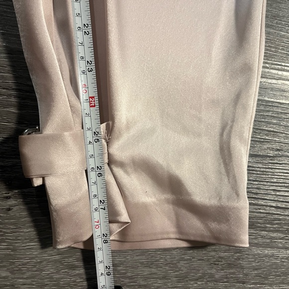 Aritzia Babaton Refined Satin Cargo Pants Denude Size 4 - Picture 10 of 16
